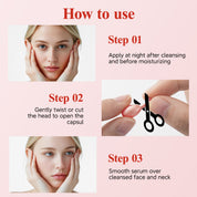 HKH Retinol Serum Capsules for Face: 48 Capsules Vitamin A Anti-Aging Wrinkle Skin Care Night Serum - Vitamin E Collagen Oil for Women - Daily Deep skincare for Fine Lines Smooths Hydrates - 0.58 Oz
